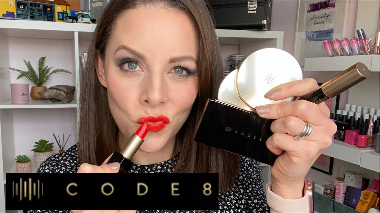TRYING CODE8 BEAUTY | Blush, Highlight, Eyes & Lips | Over 4O