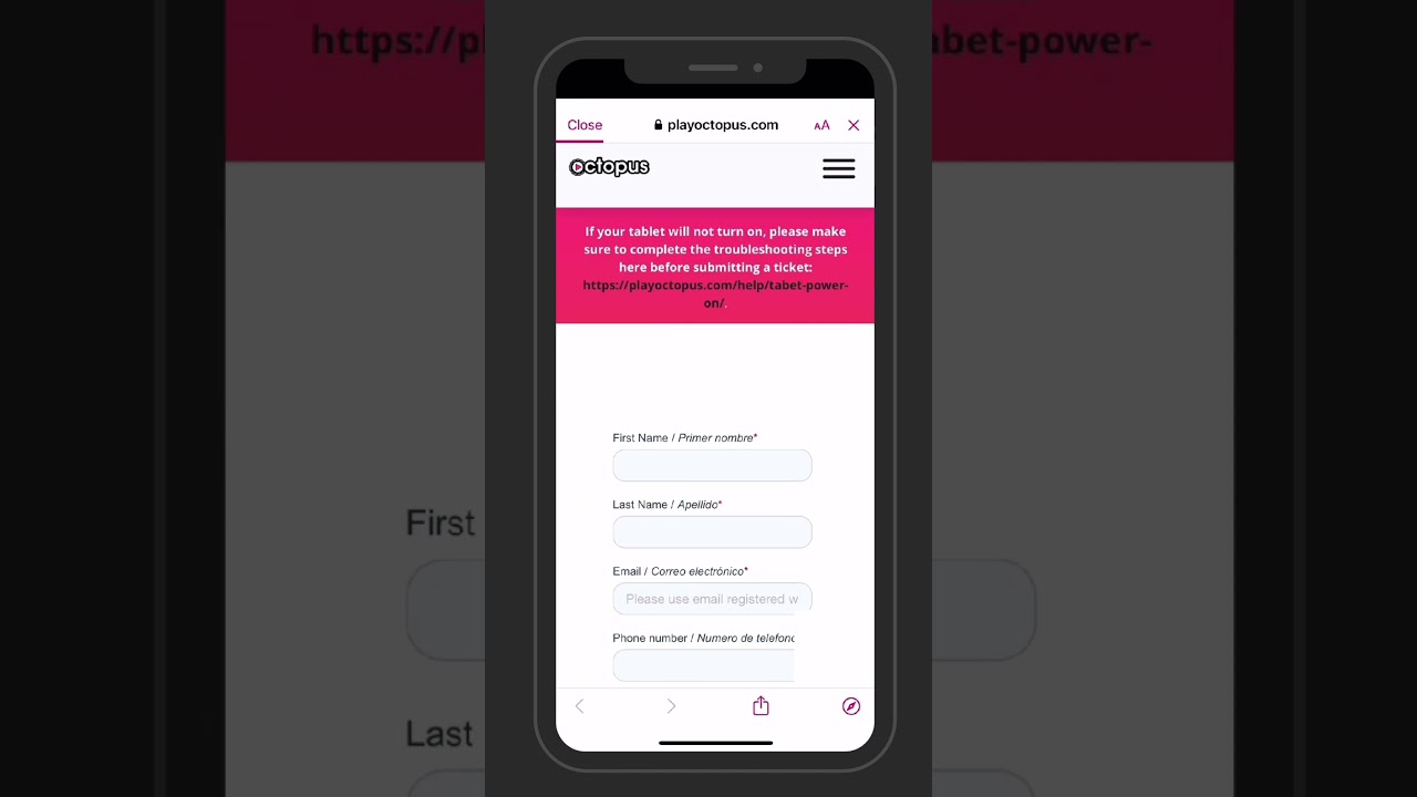 Mobile App - How to Contact our Driver Support Team