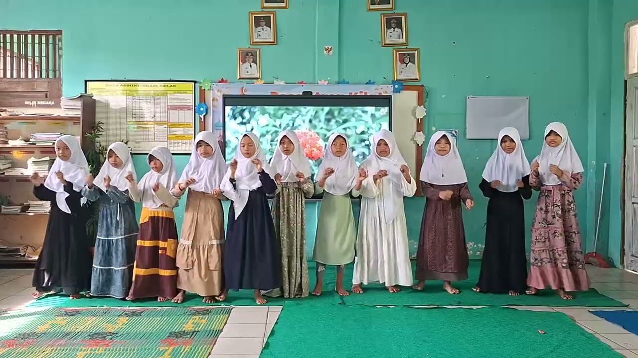 Tampilan Asmaul Husna (Siswi Kelas 4)