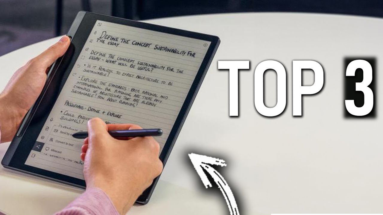 🥇 Le Meilleur Bloc Note Numérique - TOP 3