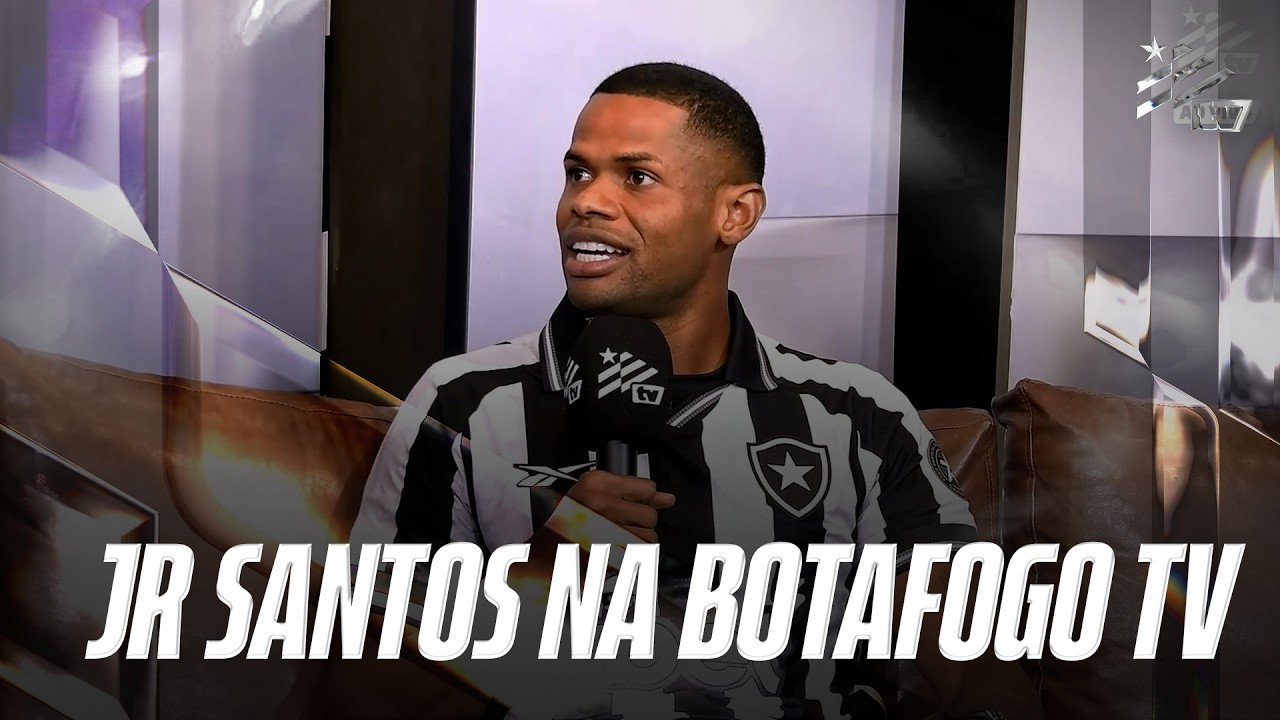 Apresentação Junior Santos | Participação no estúdio da Botafogo TV