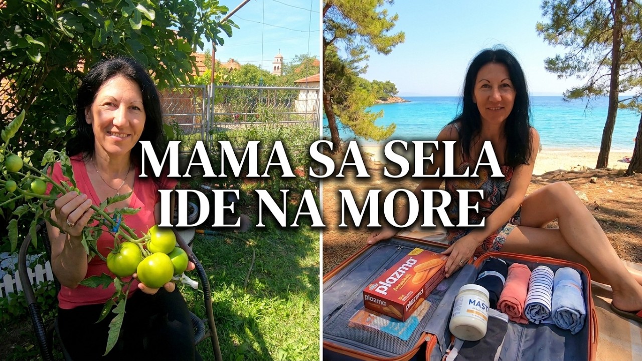 Kad MAMA sa sela ide na MORE, PAKOVANJE
