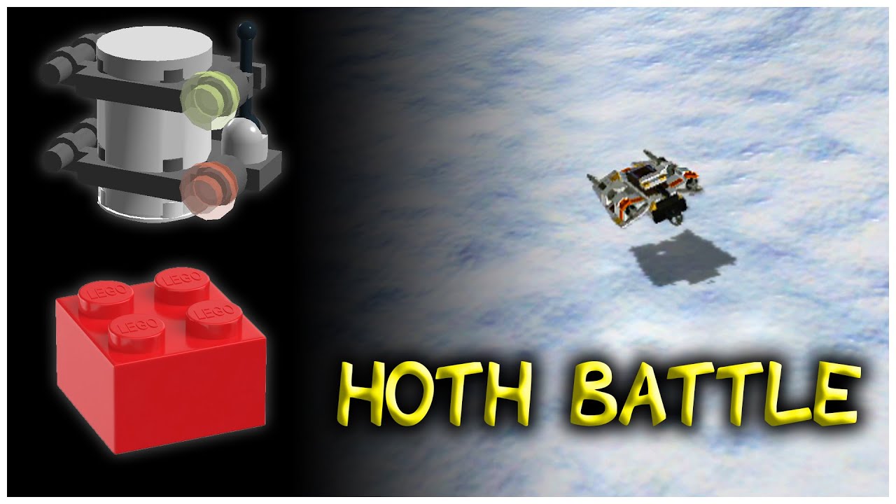 LEGO Star Wars: The Complete Saga | HOTH BATTLE &mdash; Мини-наборы и красный силовой кубик