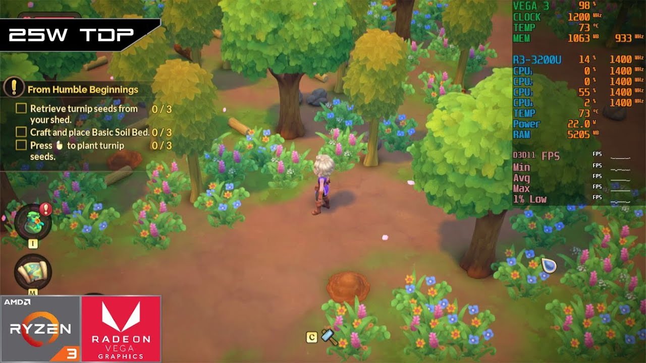 Fae Farm | AMD Ryzen 3 3200U Vega 3