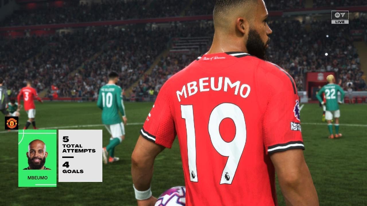 LIVERPOOL vs. MANCHESTER UNITED EPL kickoff HDRgameplay