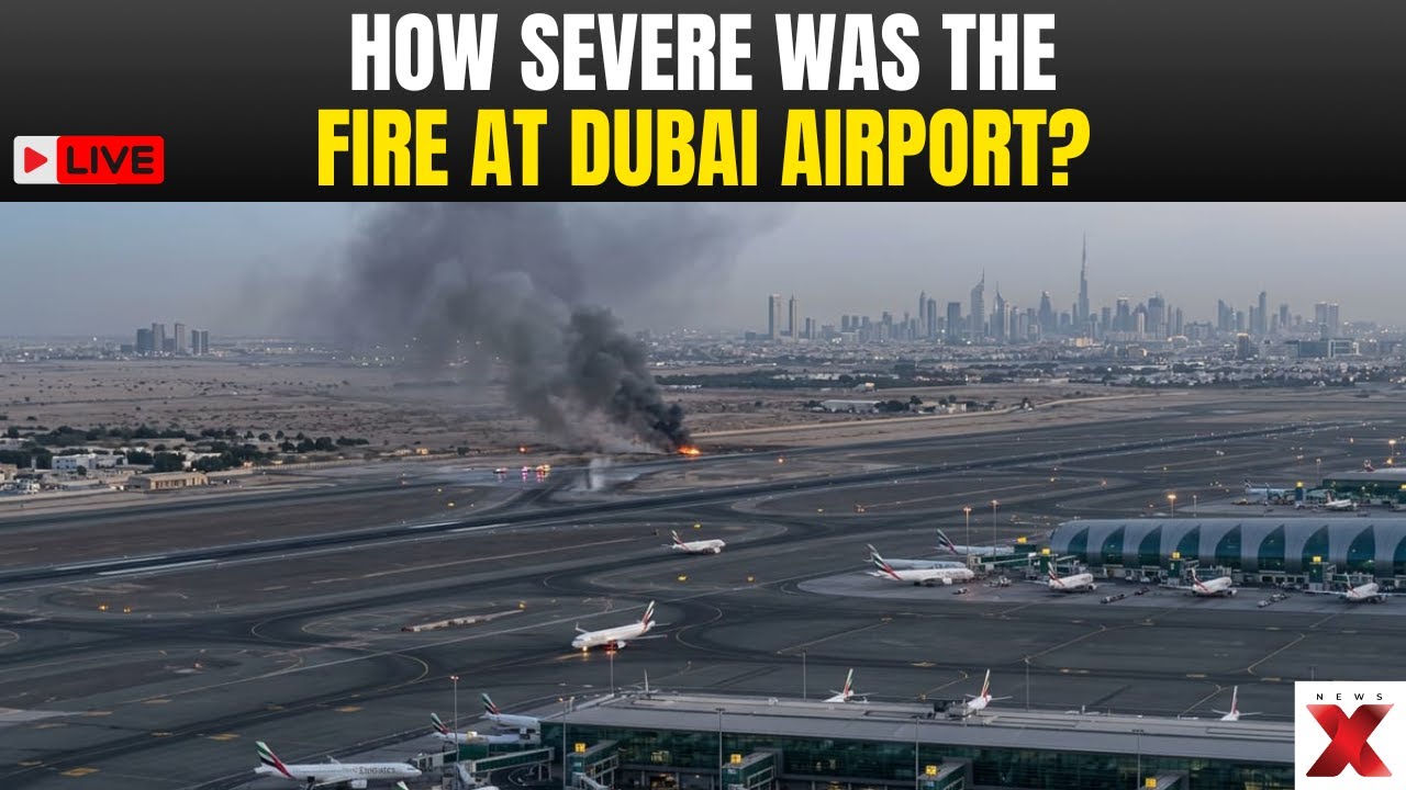 Dubai Airport ATTACKED LIVE: Latest Visuals Show Dubai Airport Blaze After Drone Attack