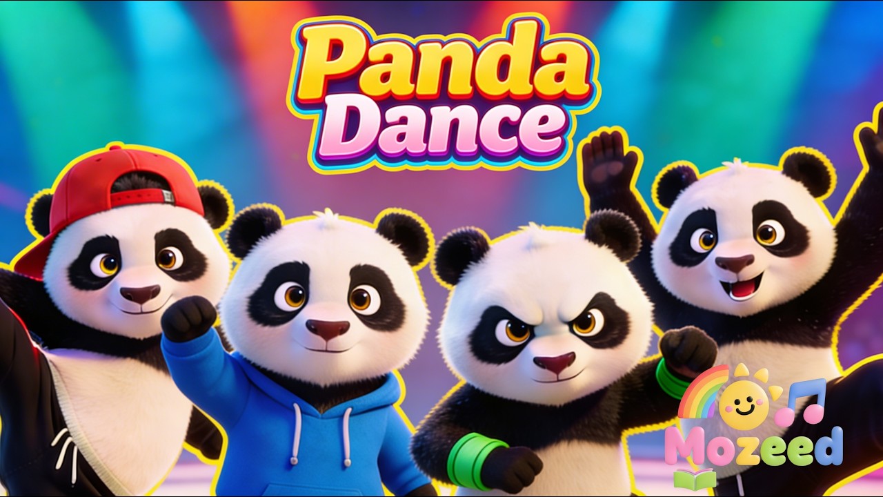 Забавный танец панды 🐼 Детская песенка с движениями | Виляй и тряси попой!