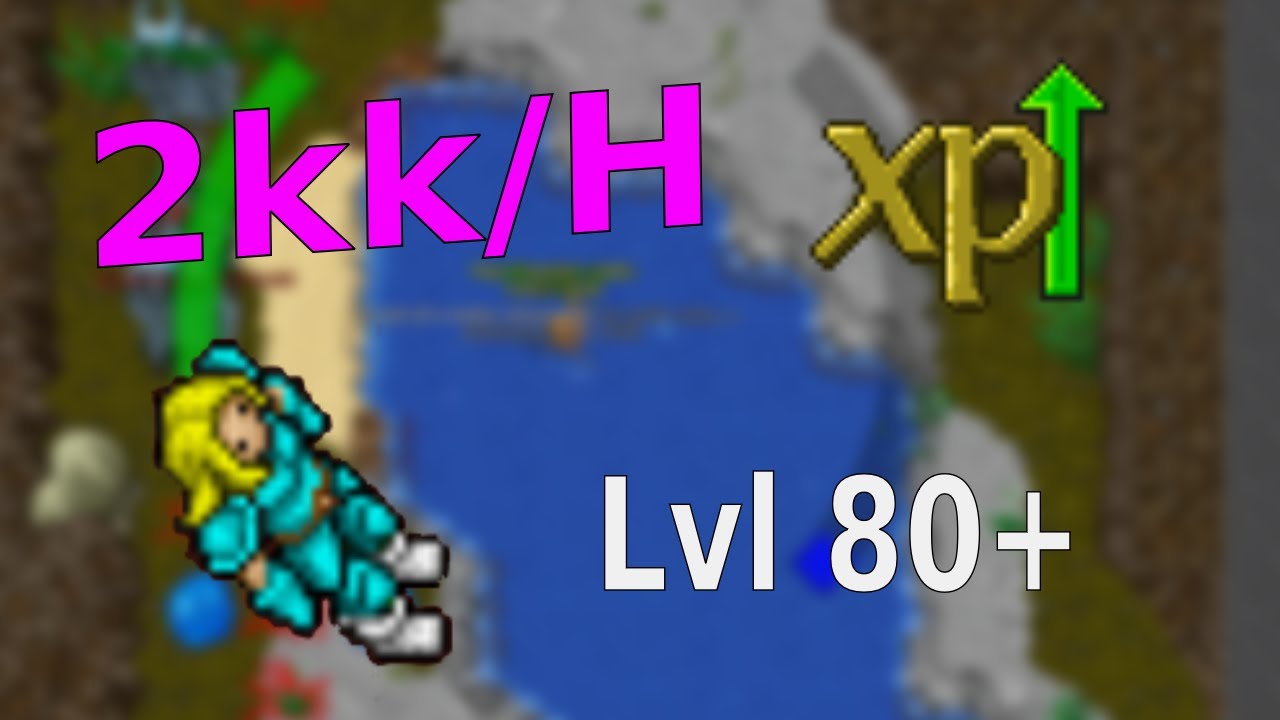 2kk exp/h @ 80+  | Tibia low level mage hunting spawn guide  | Easy chill hunt Max fiveminutes