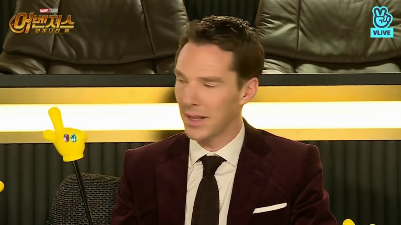 Tom Hiddleston, Benedict Cumberbatch, Tom Holland, Pom Klementieff en Corea
