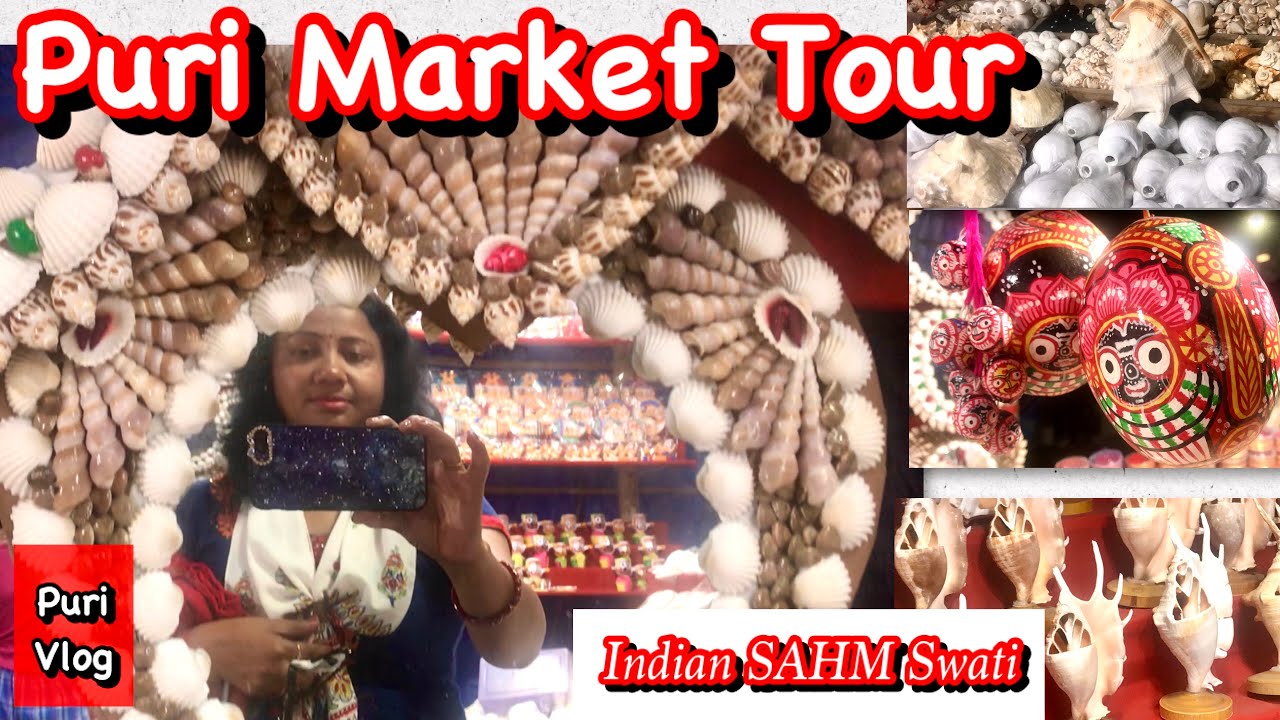 Puri market tour || Jagannath Puri Shopping || Jagannath temple local market || Indian SAHM Swati