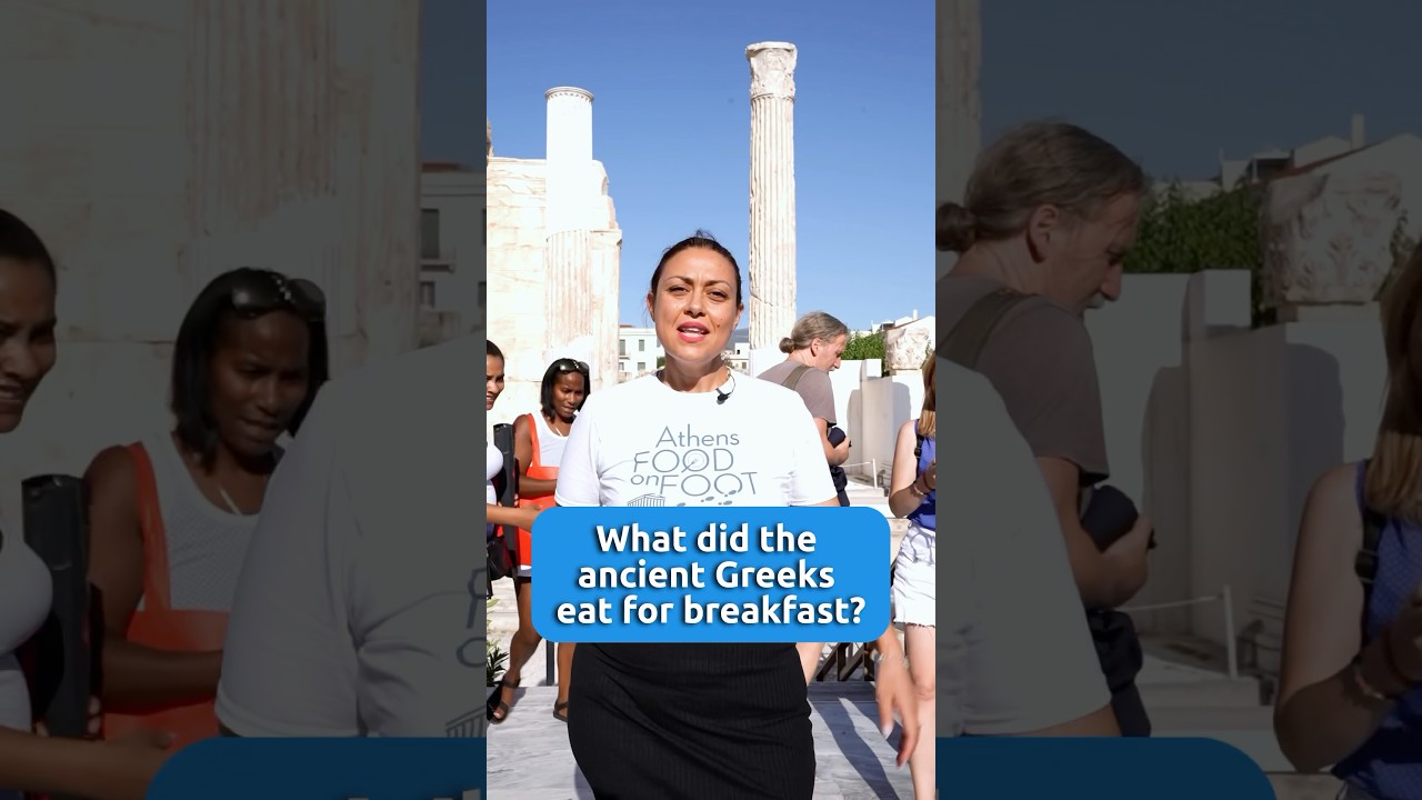What did the ancient Greeks eat for breakfast #athensfoodonfoot #food #greekfood #greekeats