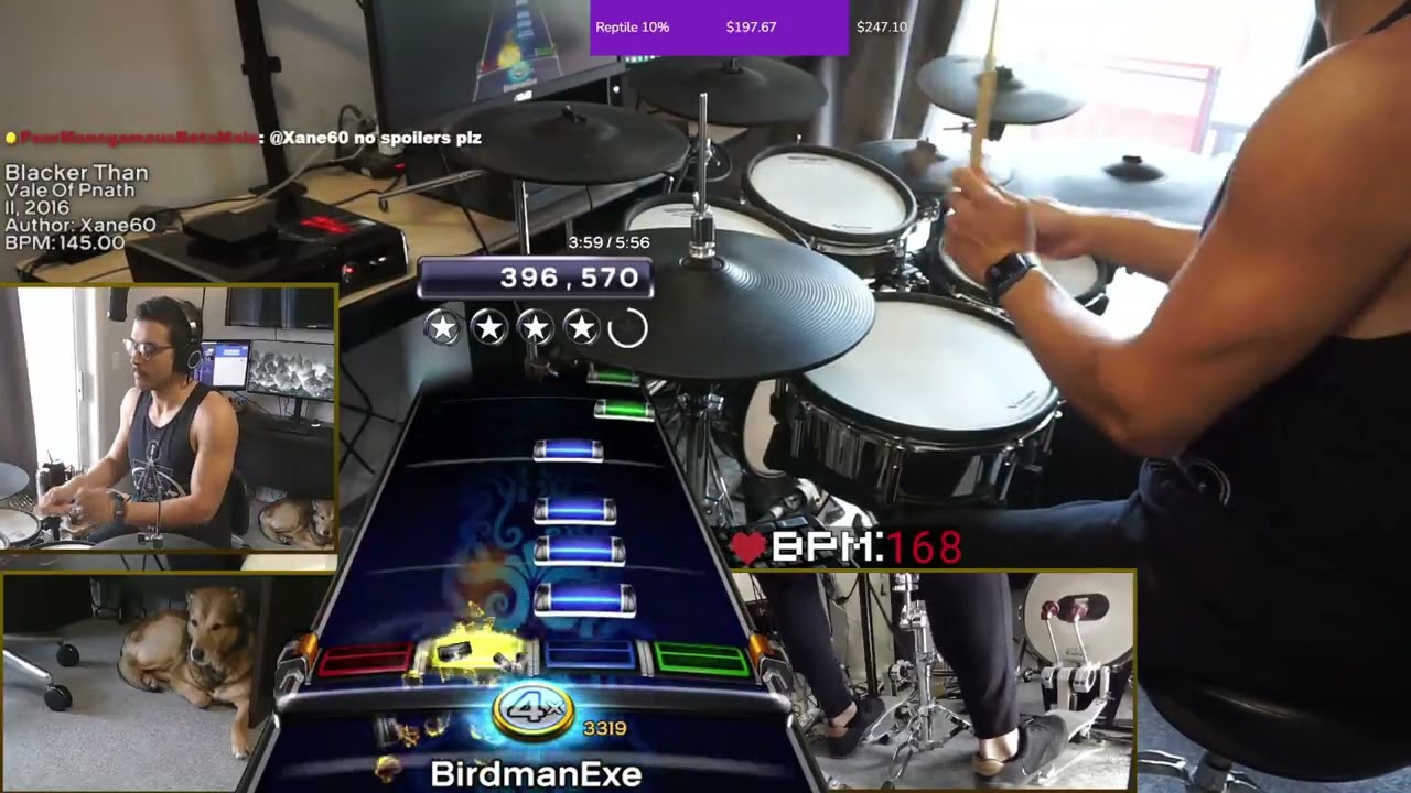 Blacker Than by Vale Of Pnath - Pro Drums FC