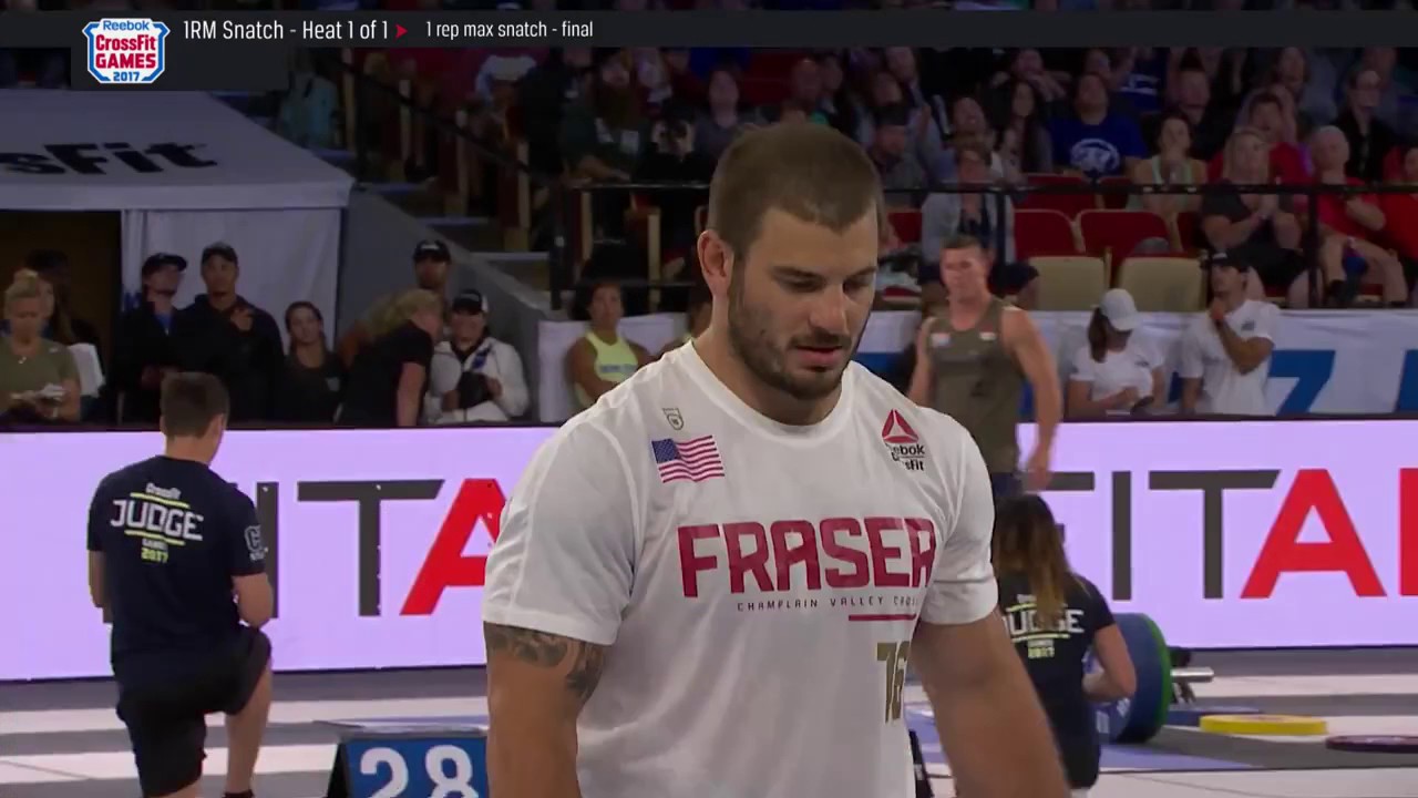 Mat Fraser, Fikowski 291lb Snatch - 2017 CrossFit Games