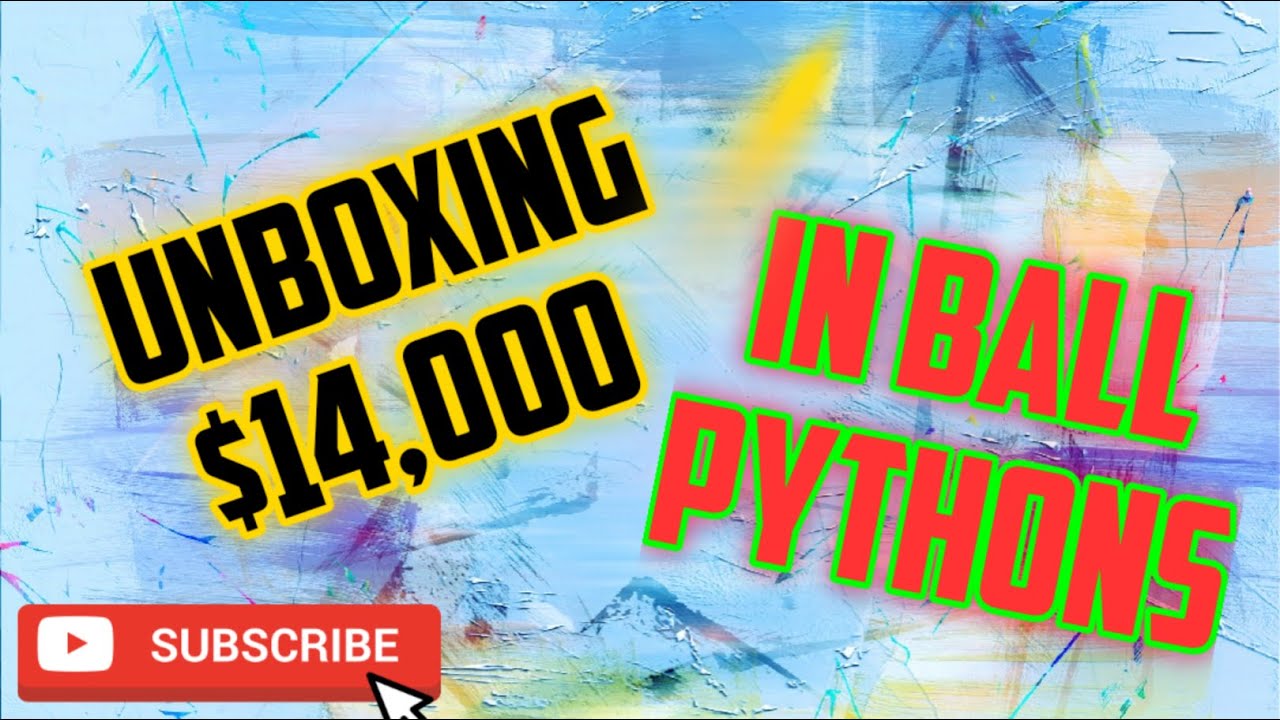 Unboxing $14,000 in Investment Ball Pythons. Strangers, Batmans!!!