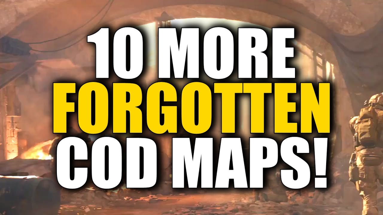 10 *MORE* Forgotten Maps From Call of Duty History... (What Happened?)
