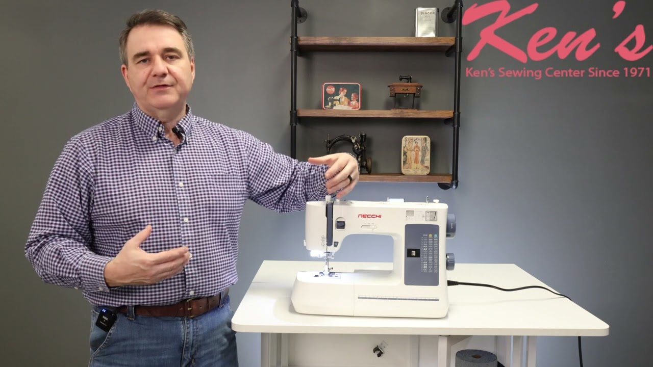 Necchi NC-59QD Sewing Machine Overview