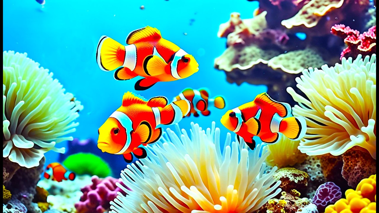 The Best 4K Aquarium - Explore the Stunning World of Sea Jellyfish and Beautiful Coral Reef Fish. #8