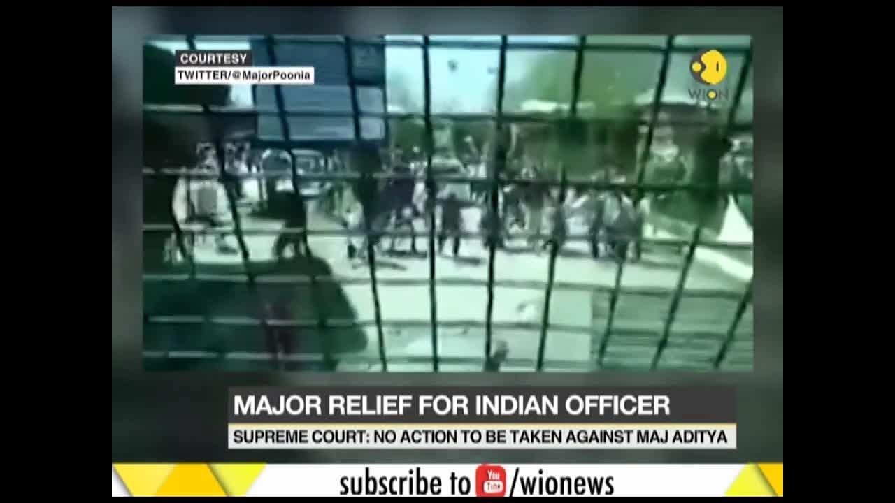 'No action against Maj. Aditya,' Supreme Court orders J&K government
