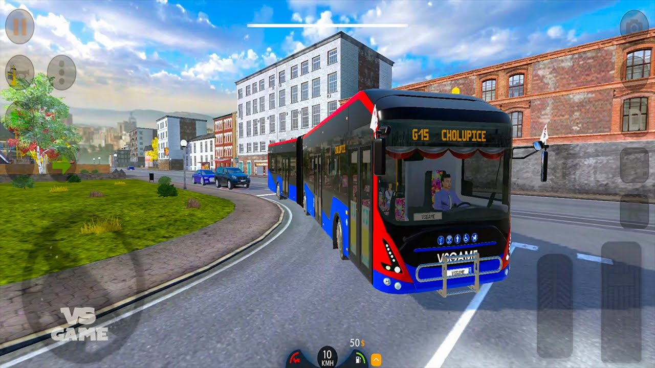 Articulated Volvo Bus Driving in Czech Republic - Bus Simulator 2023 NEW UPDATE - Gameplay