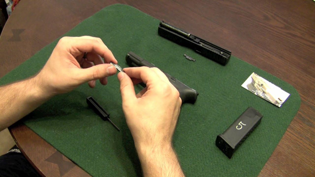 Glock Upgrade: Install Extended Slide Lock Lever