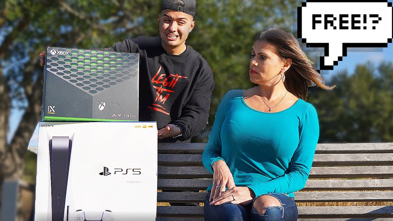 Giving People Free PS5 Or Free Xbox