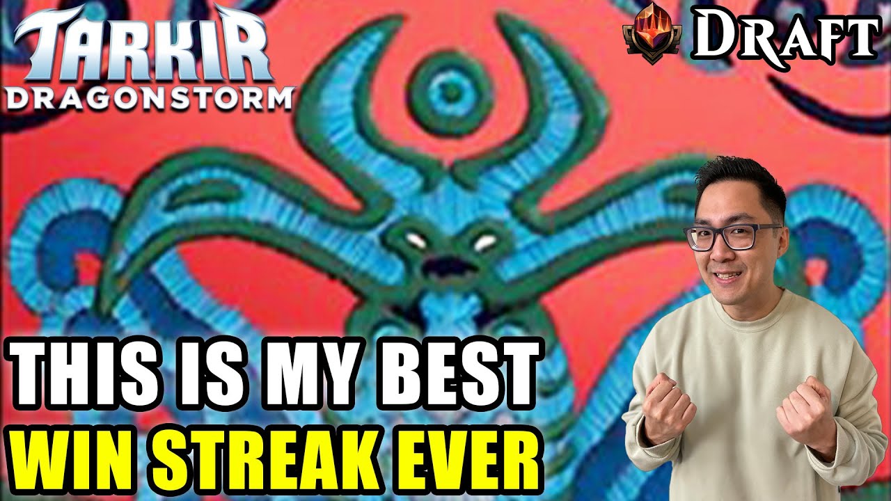 The Format Is Solved. Going For 5 Trophies In A Row! | Tarkir Dragonstorm Draft | MTG Arena