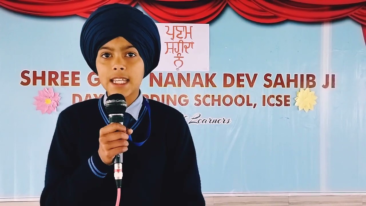 Speech on sahibzaade shaheedi diwas