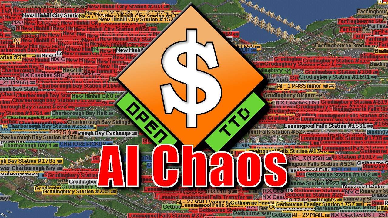 A Century of Chaos - OpenTTD AI Battles