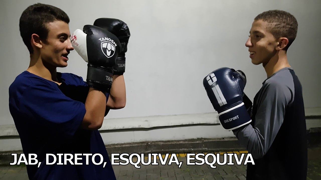 Treino Kickboxing iniciante ou avançado! método frente a frente perder o medo de lutar