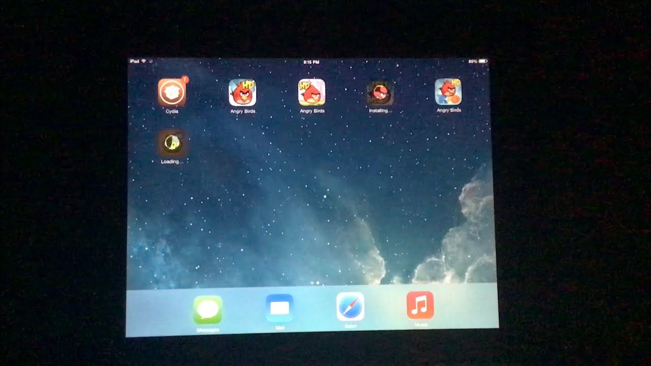 Downloading Older Versions Of Angry Birds On iOS 7.1.2