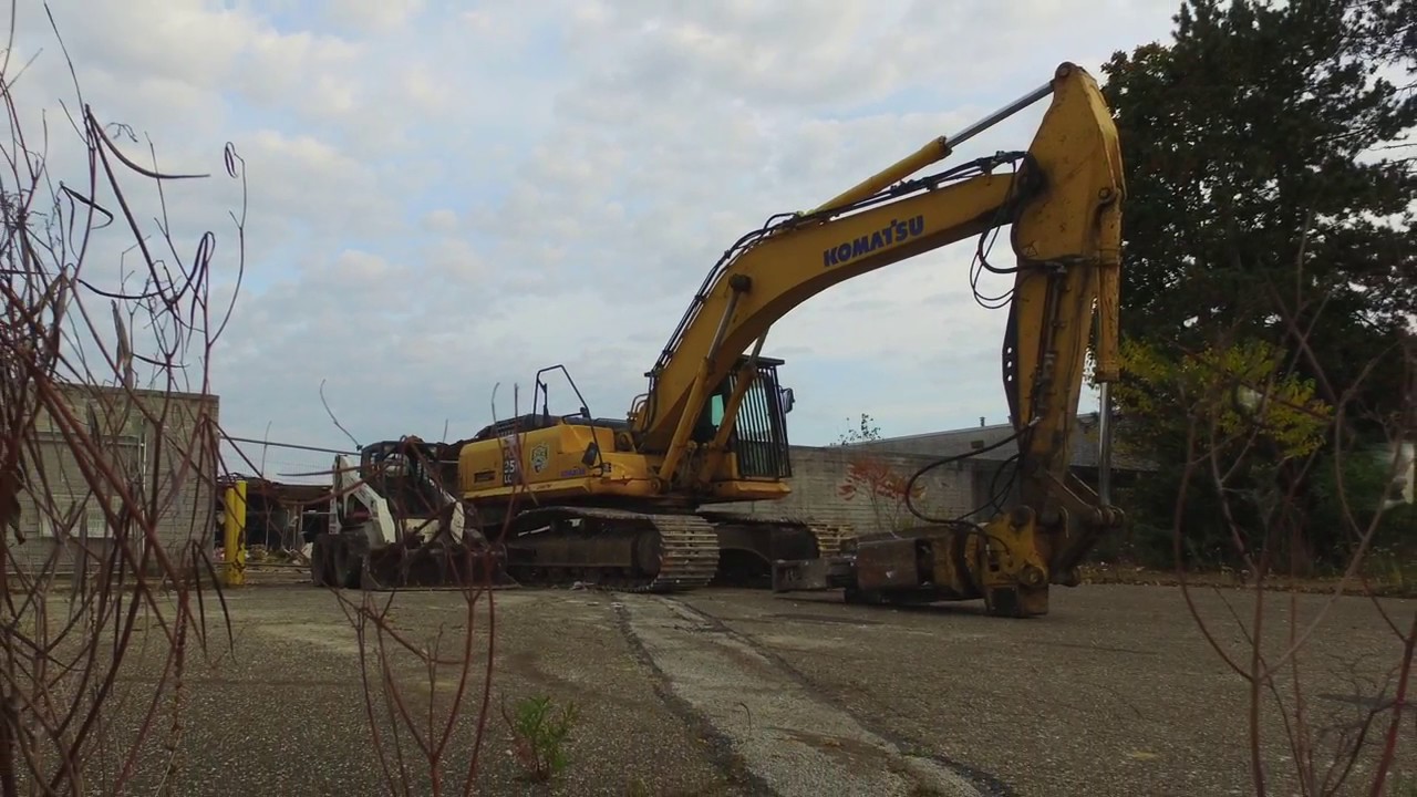 Abandoned Mall Demolition, rolling acres mall