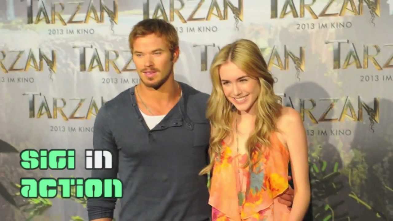 Tarzan 3D - Kellan Lutz and Spencer Locke (Photocall & Interviews)