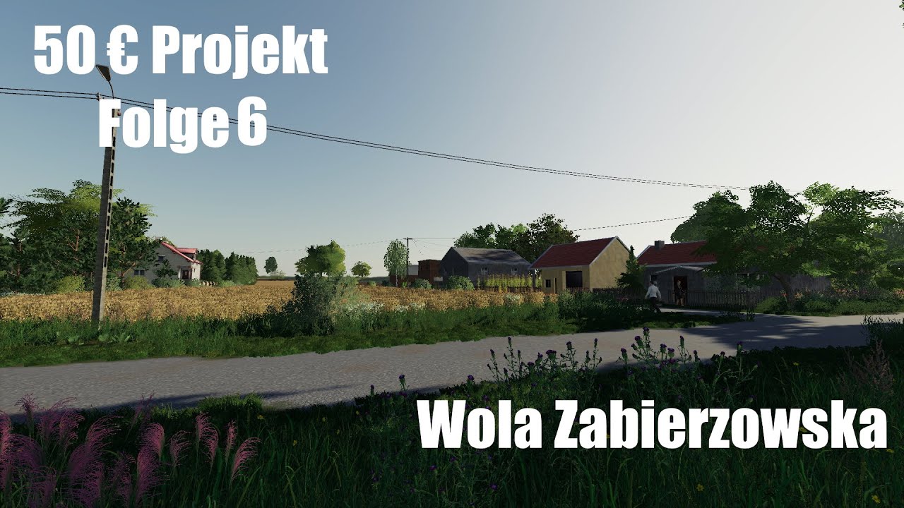 🚜 LS19 - PC - Timelapse - 50 Euro Projekt - Folge 006 - Wola Zabierzowska 🚜