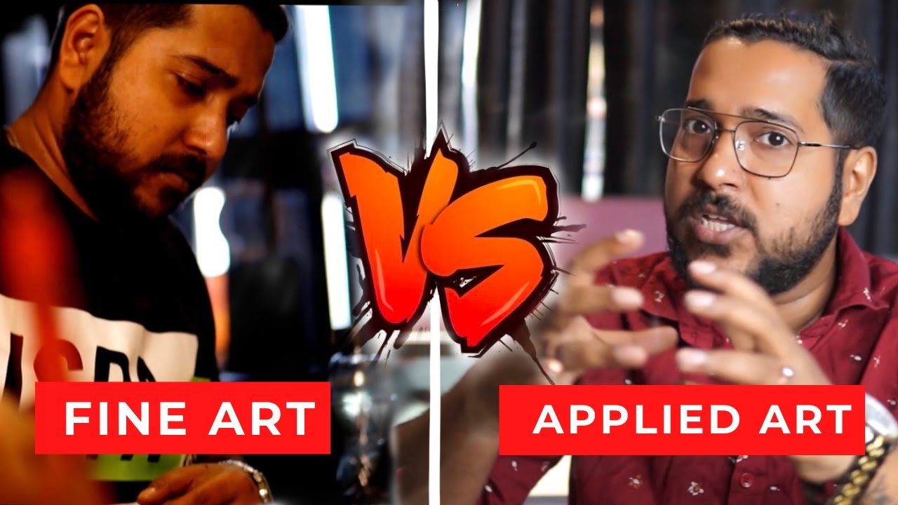 [In Hindi] Fine Vs. Applied Art - Full Explanation Tutorial - 2021 - Wall Dogs Studio