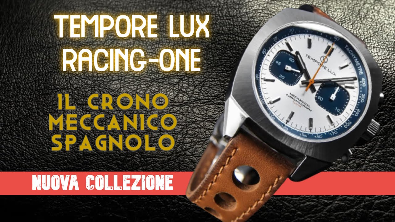 Recensione Nuovo TEMPORE LUX ⌚ The Racing One Chronograph