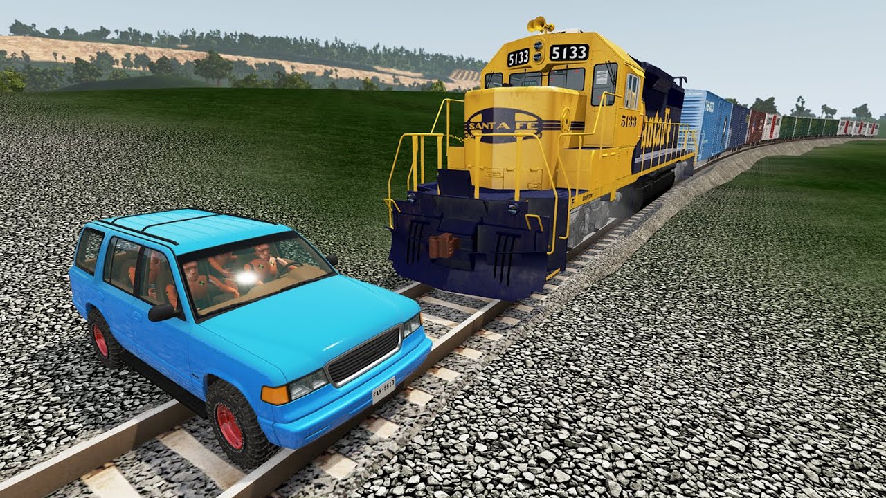 Cars Vs Rail #16 – Beamng.Drive | Dancing Cars