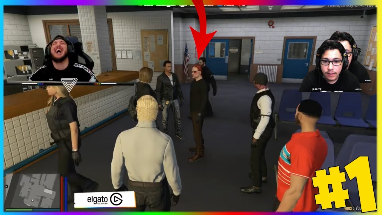 Les Premiers Pas  De JLToma et JLFake Sur FlashLand Ep 1- best/of/gta rp - Flashland