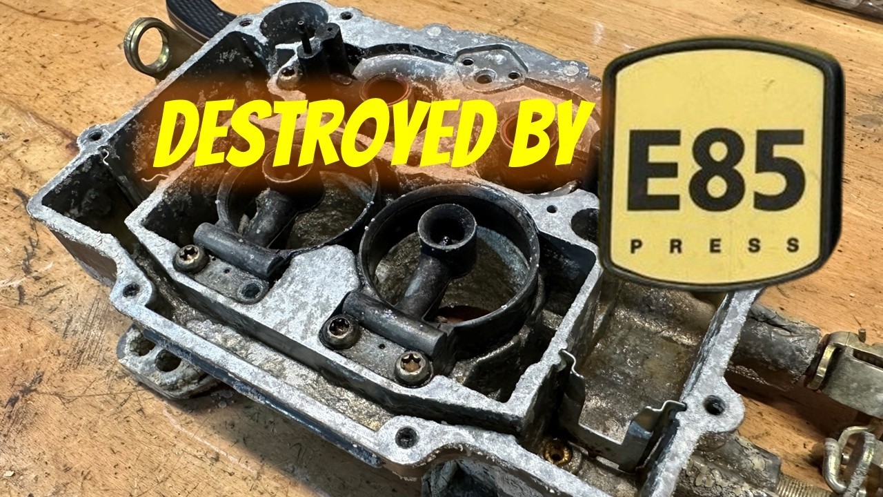 Two Month E85 Fuel Corrosion Test – Carburetor Damage Revealed