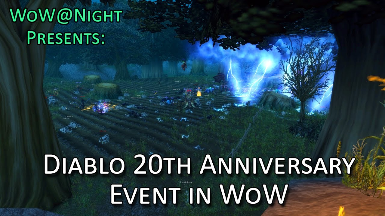 Diablo 20th Anniversary Event in WoW