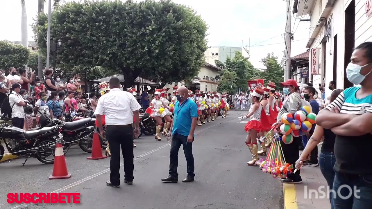 Instituto Nacional de occidente INO♥️ homenaje🙏 a la virgen🥰 de mercedes💕 patrona de León🦁 Nicaragua