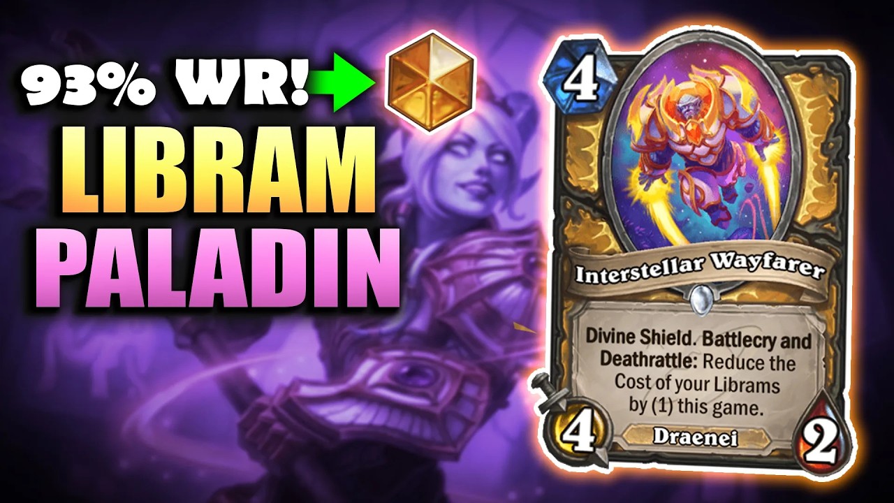 93% WINRATE LIBRAM PALADIN to LEGEND?! This Deck Is Actually BROKEN