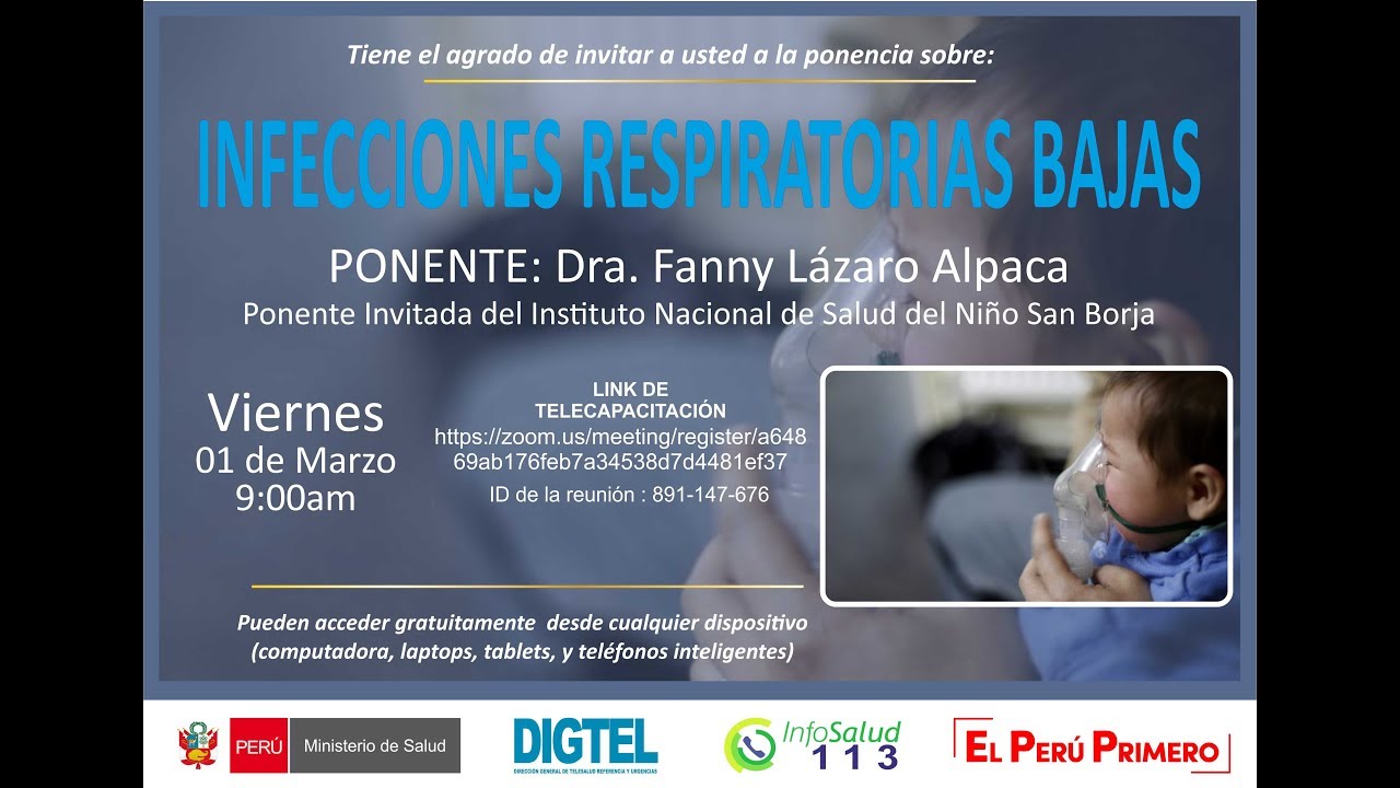 INFECCIONES RESPIRATORIAS BAJAS EN PEDIATRÍA
