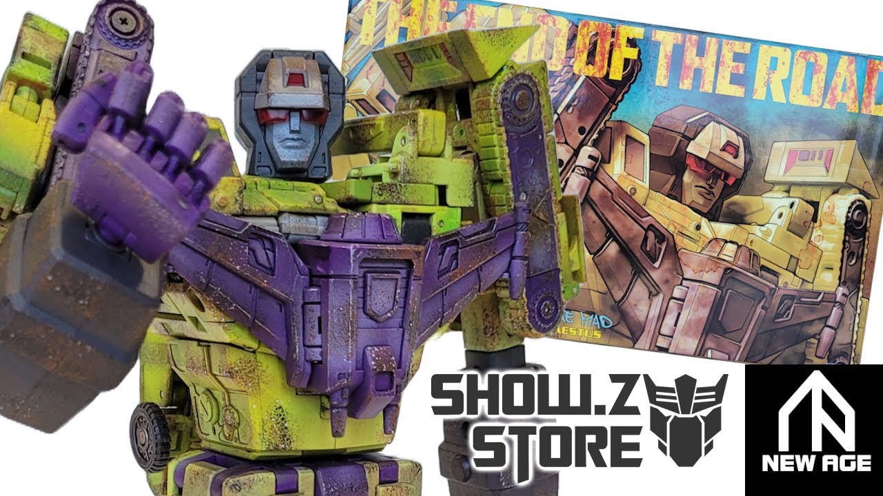 Unboxing Reaction Review: Newage Weathered Devastator Legends Class