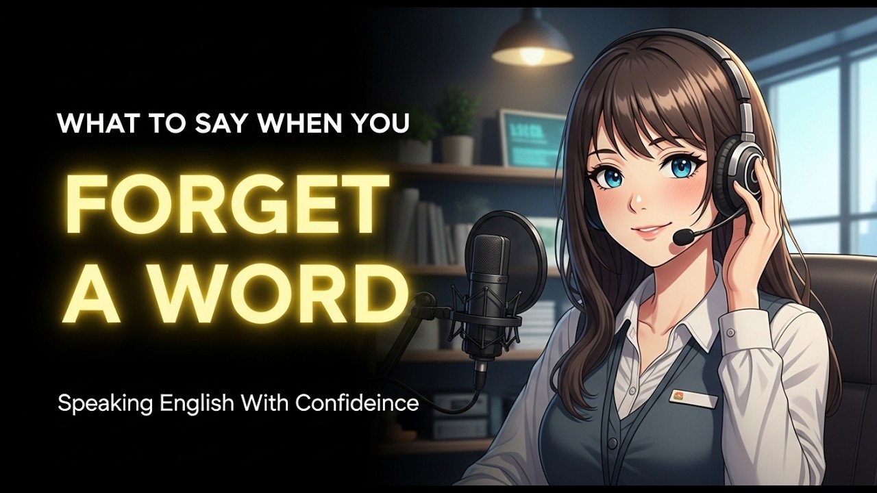 stop Freezing When You Forget a Word ❌ | Speak English Confidently (Podcast Practice)