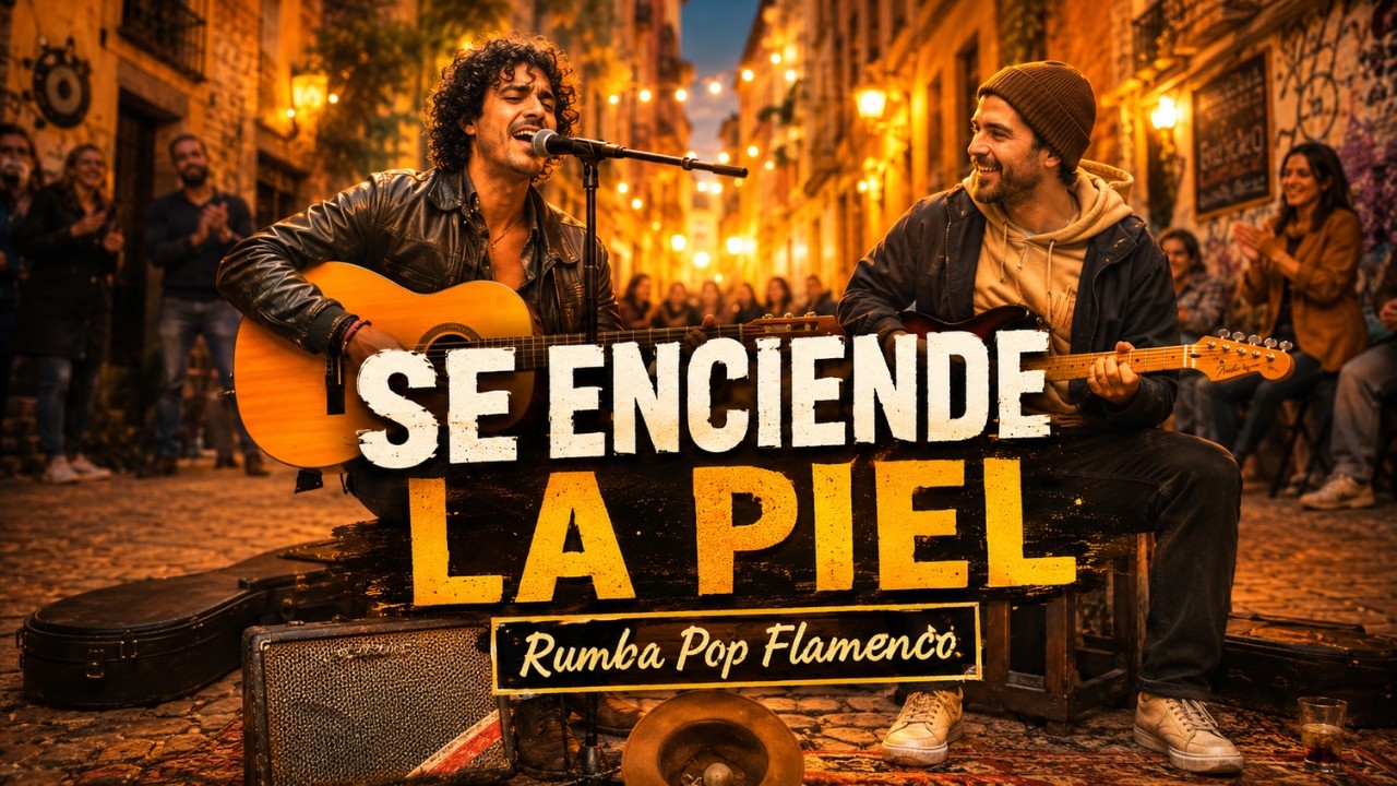 Se enciende la piel | Rumba Flamenca Pop | Spanish Guitar
