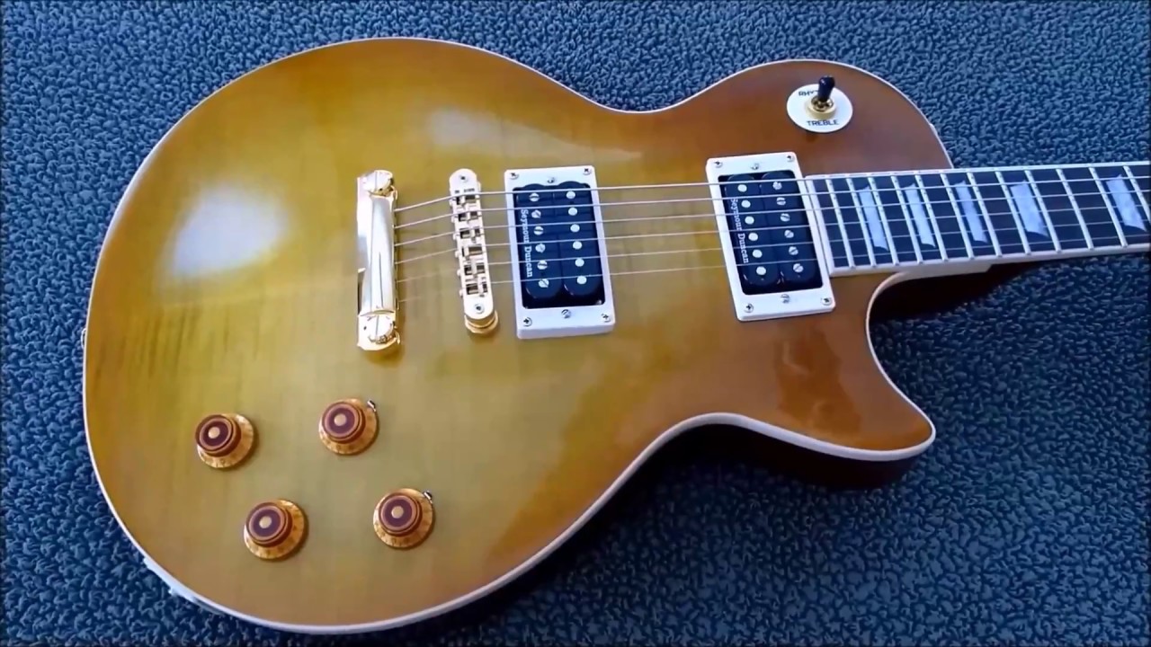 DIY Guitar Talk - Chinese Chibson Jimmy Page #1 w/UPGRADES