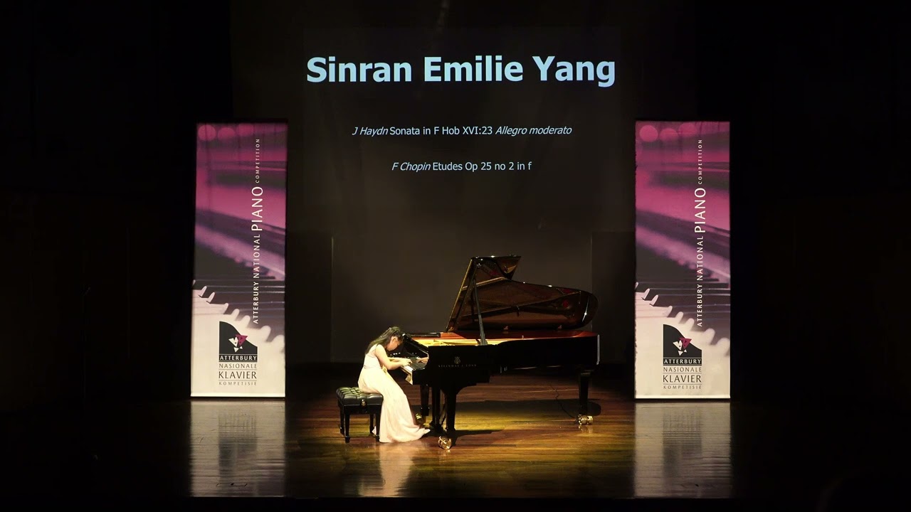 Sinran Emilie Yang plays F Chopin Étude Op  25, No  2 in F minor
