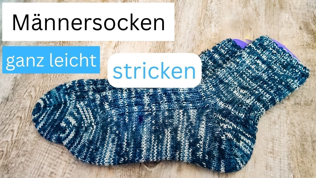 Herrensocke stricken  