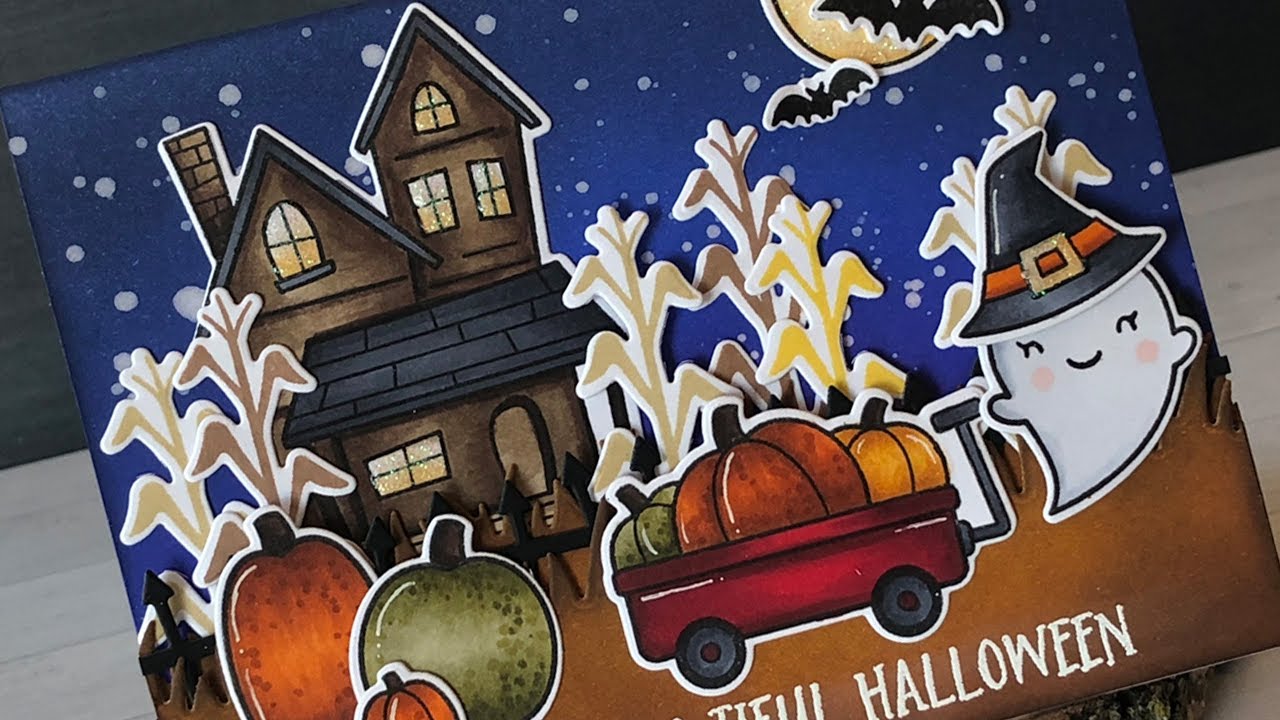 Pop-up Halloween card