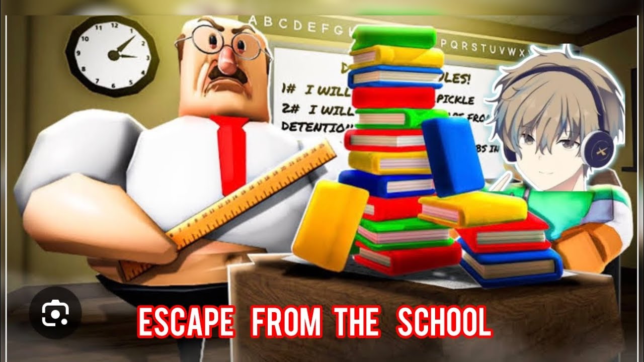 Escape from school obby in Roblox || HR Arts and gaming 